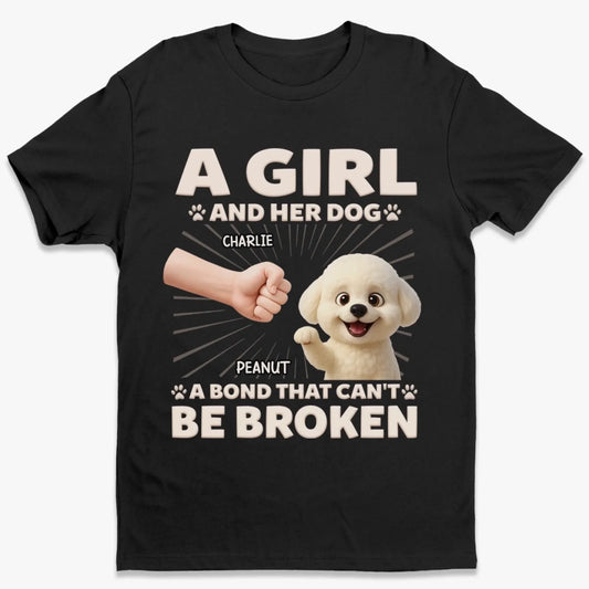 Custom Unisex T-shirt, Premium T-shirt, Hoodie - Personalized Birthday Gifts For Dog Lovers, Dog Dad And Mom - Forever My Favorite Hello